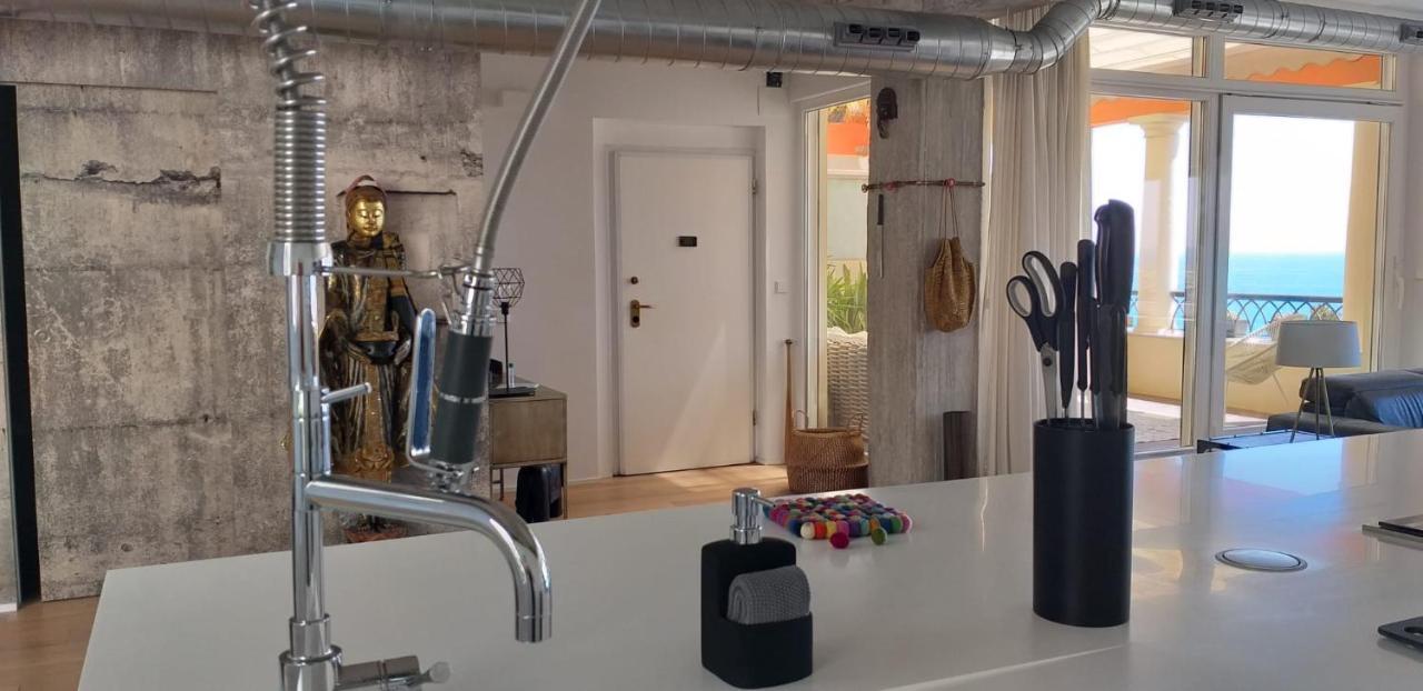 Apartamento Ático Loft en frente al mar terraza vista espectacular Alicante Exterior foto
