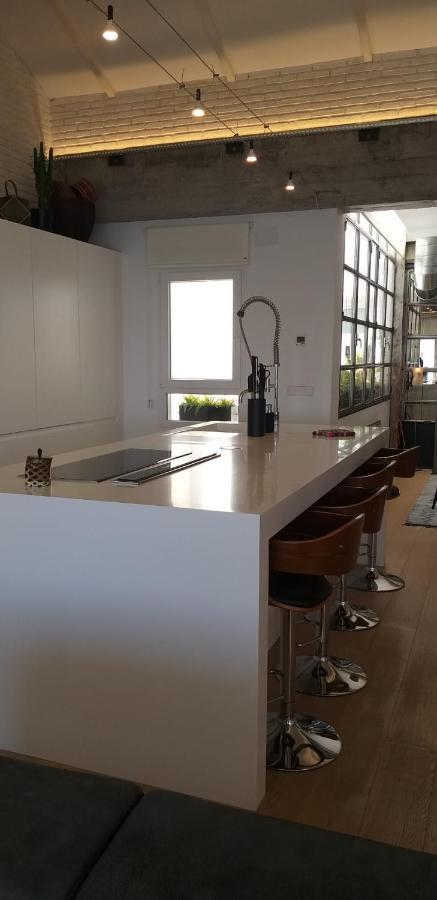 Apartamento Ático Loft en frente al mar terraza vista espectacular Alicante Exterior foto