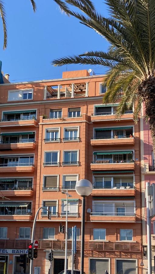Apartamento Ático Loft en frente al mar terraza vista espectacular Alicante Exterior foto
